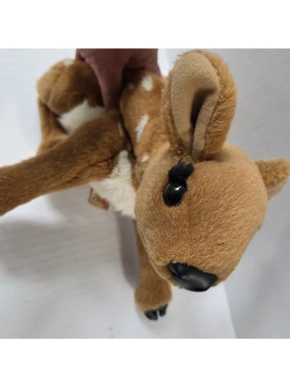 Folkmanis Fawn Baby Deer Puppet Brown White Spots 12